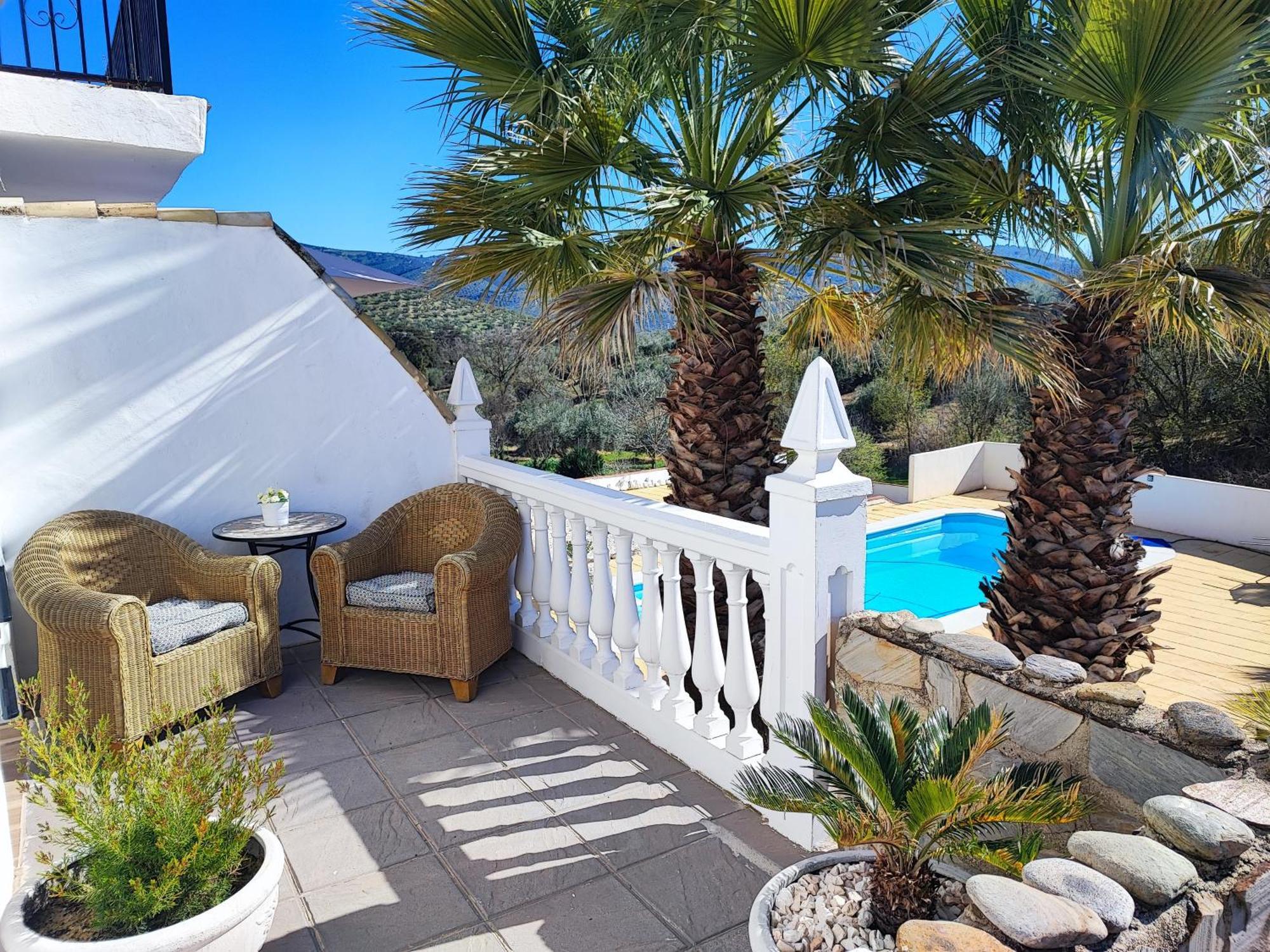 Cortijo Pennymaria Poolside Apartment Near Montefrio With Stunning Views מראה חיצוני תמונה